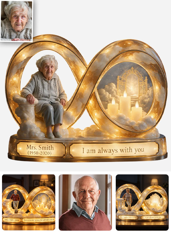 Personalized Memorial Gift, A Beautiful Keepsake to Honor a Loved One - Personalized Memorial Acrylic LED Night Light