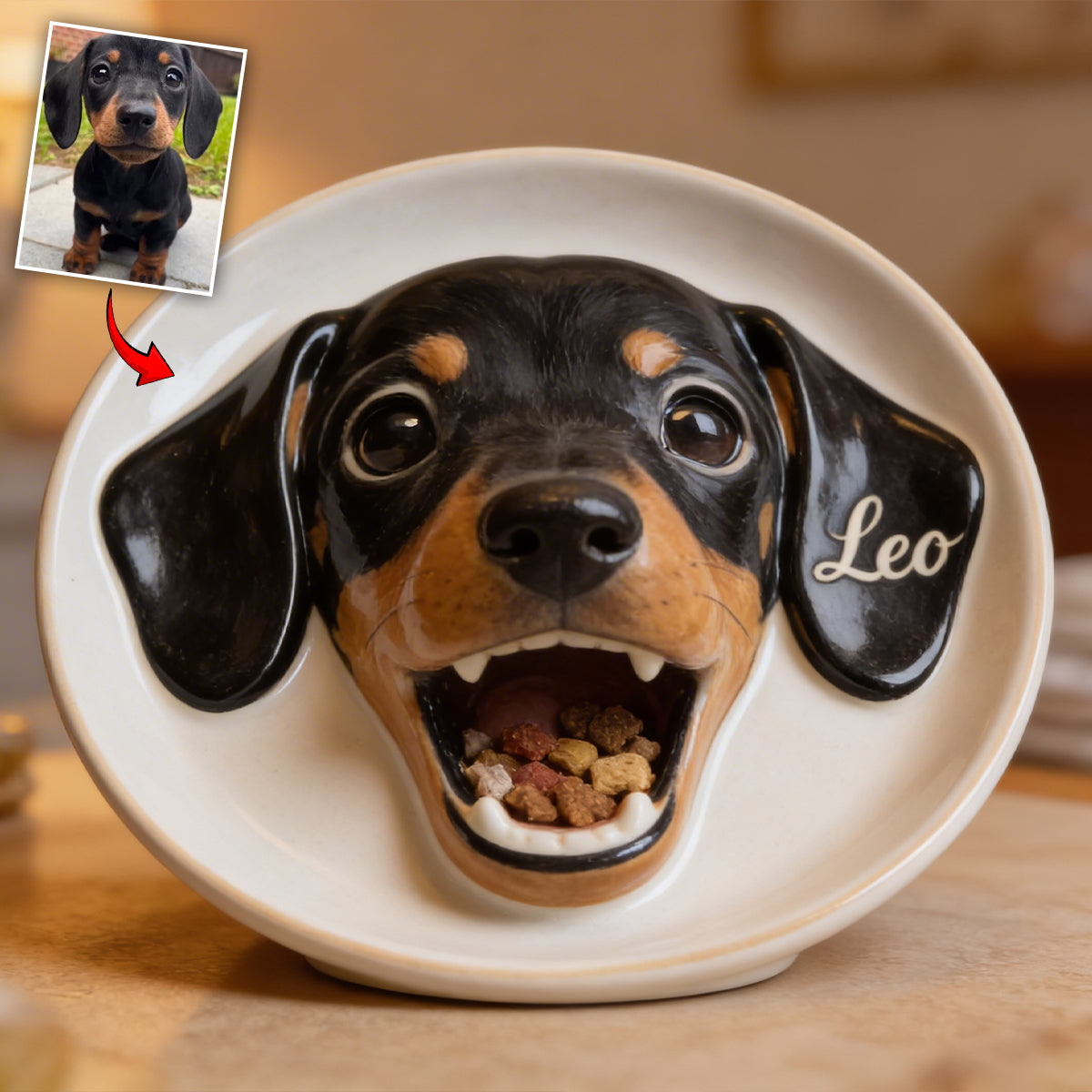 Any Pet - Personalized Dog Catch-All Tray