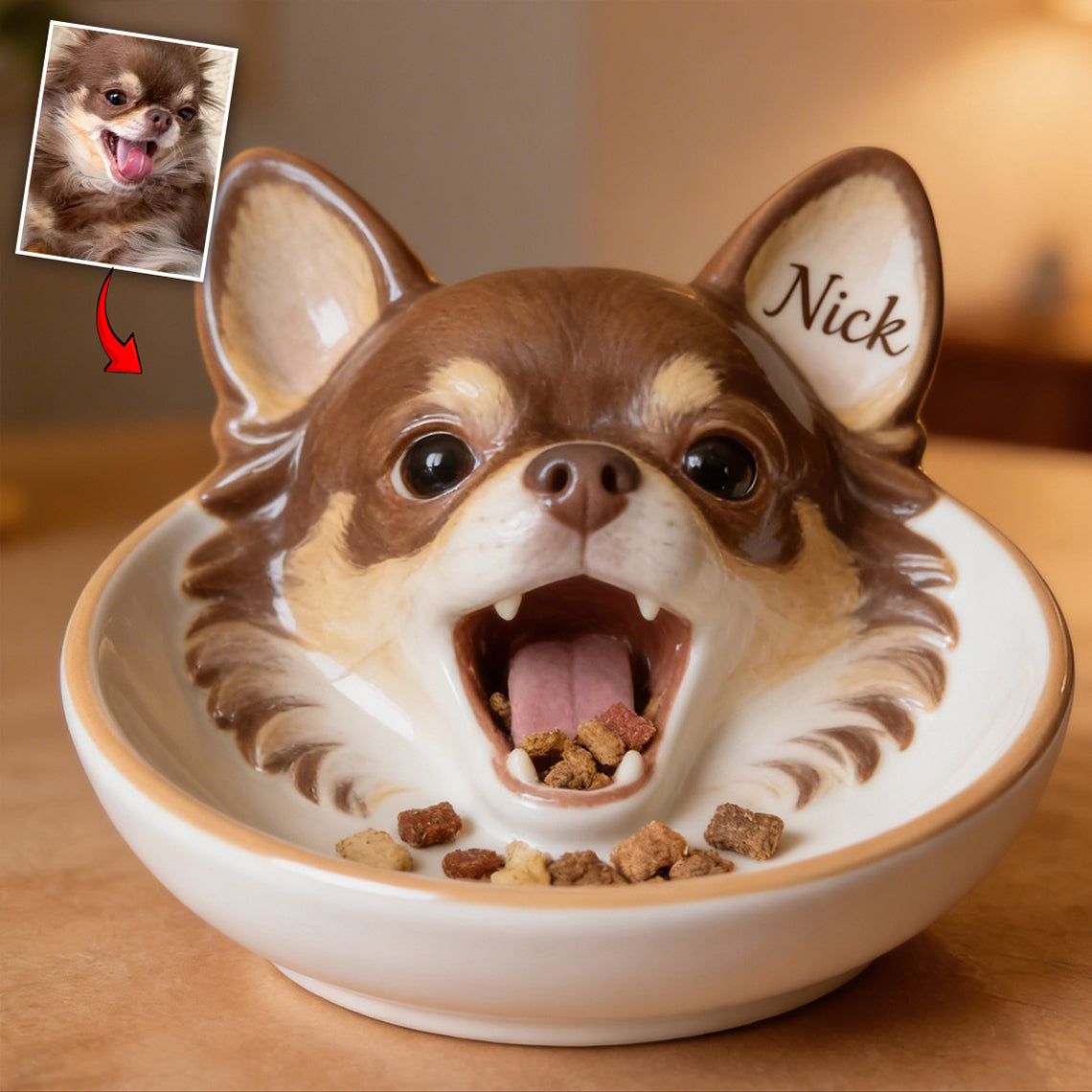 Any Pet - Personalized Dog Catch-All Tray