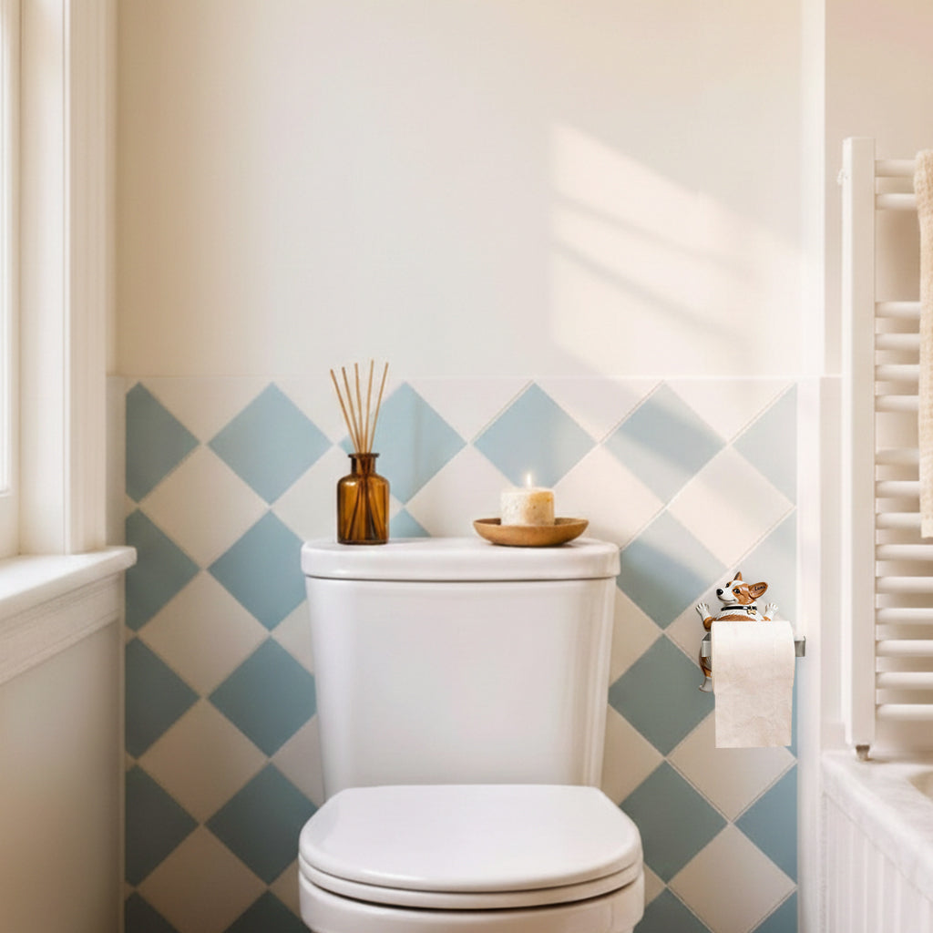 Cheeky Wall Buddy - Personalized Dog Toilet Paper Holder