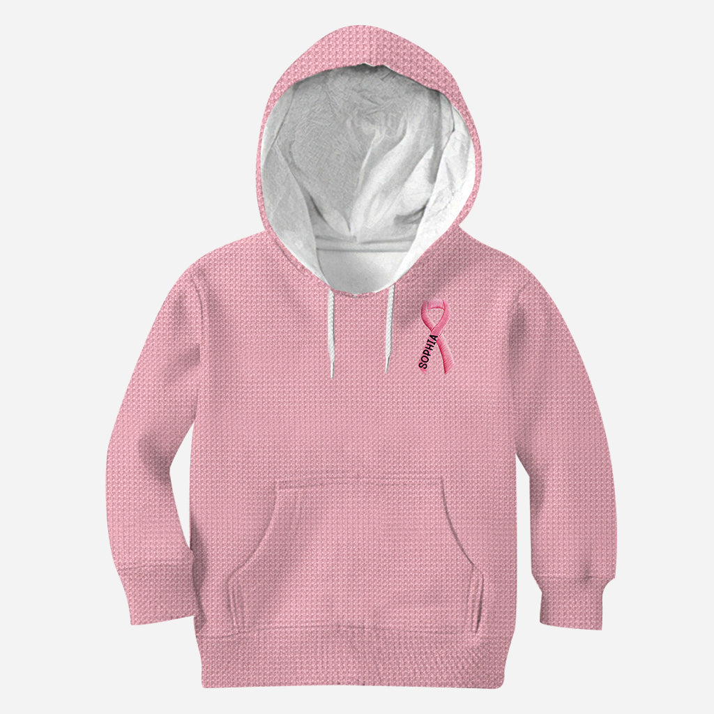 Pink Ribbon - Personalized Breast Cancer Awareness All Over Shirt