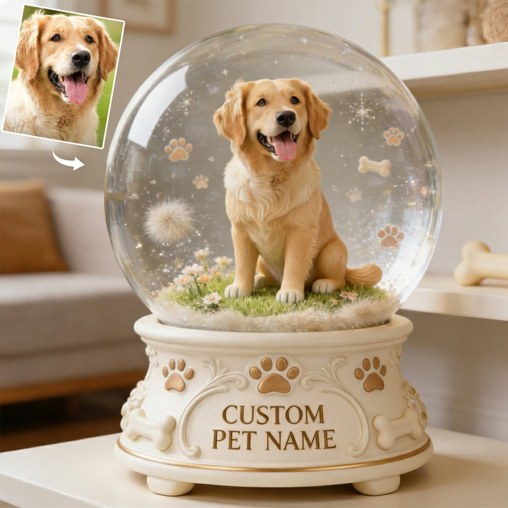 Custom Pet Table Decor From Any Photo - Personalized Dog Custom Shaped Acrylic Plaque