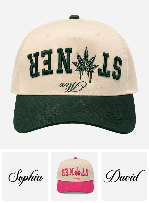 Upside Down - Personalized Weed Classic Cap