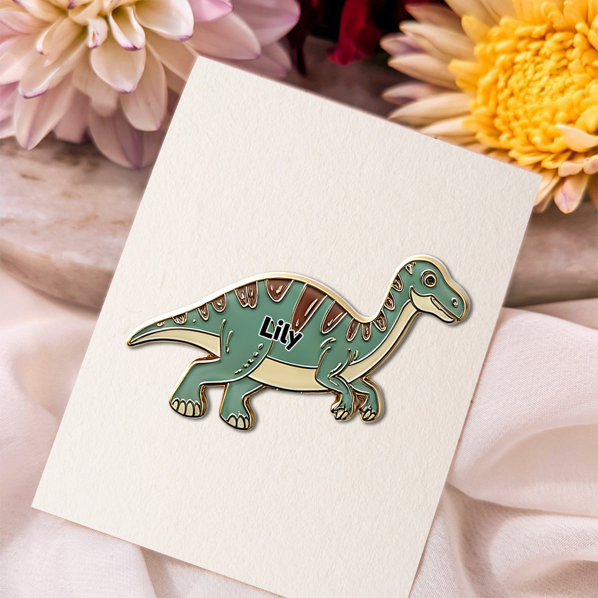 Dinosaur Collection for Kids - Personalized Kid Pin