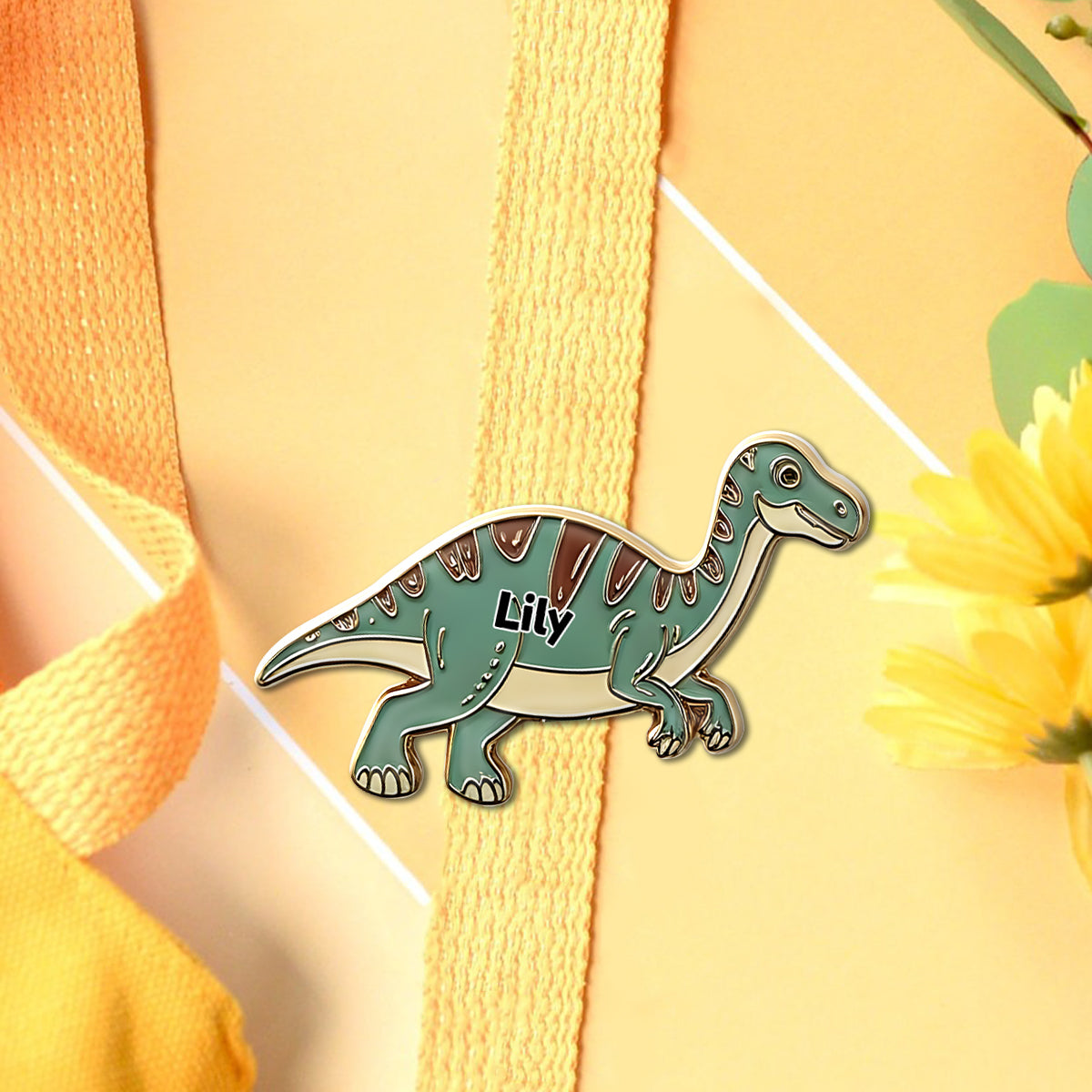 Dinosaur Collection for Kids - Personalized Kid Pin