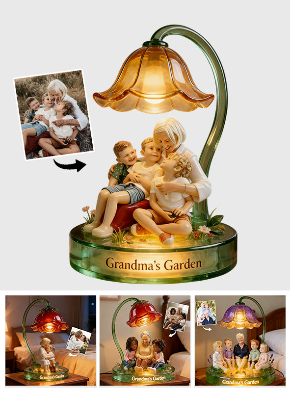 Perfect Gift For Grandma - Personalized Grandma Acrylic LED Night Light
