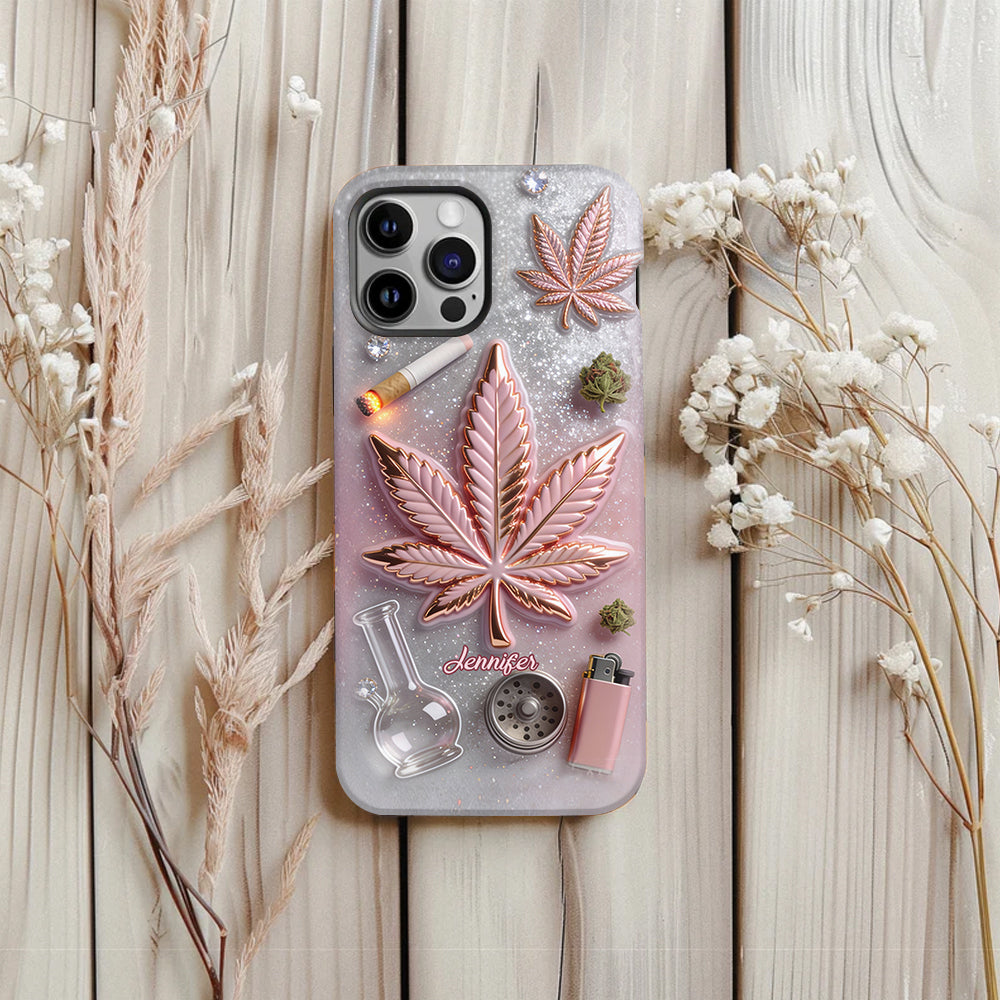 Magic Leaf - Personalized Weed Full Print Phone Case