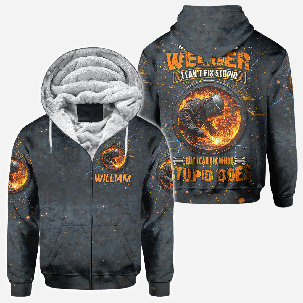 Gift For Welder Man - Personalized Welder All Over Shirt