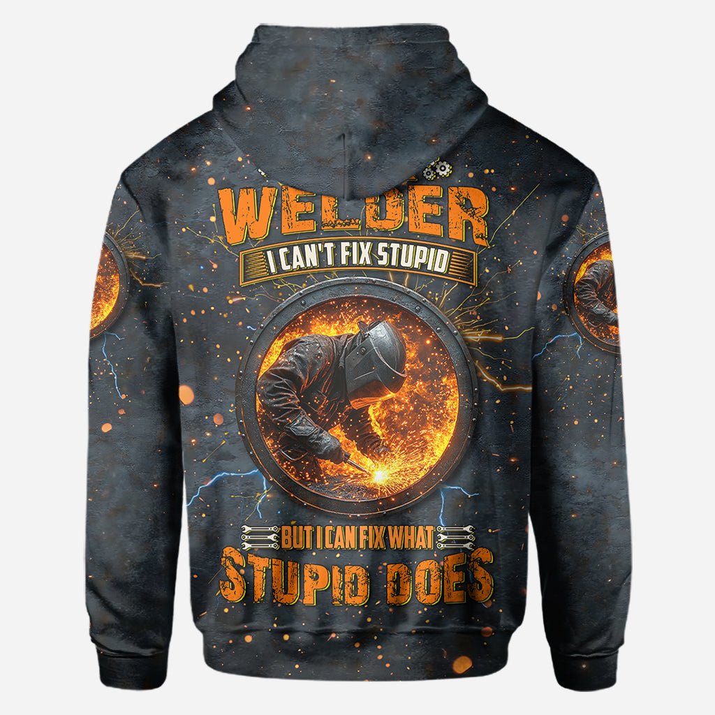 Gift For Welder Man - Personalized Welder All Over Shirt