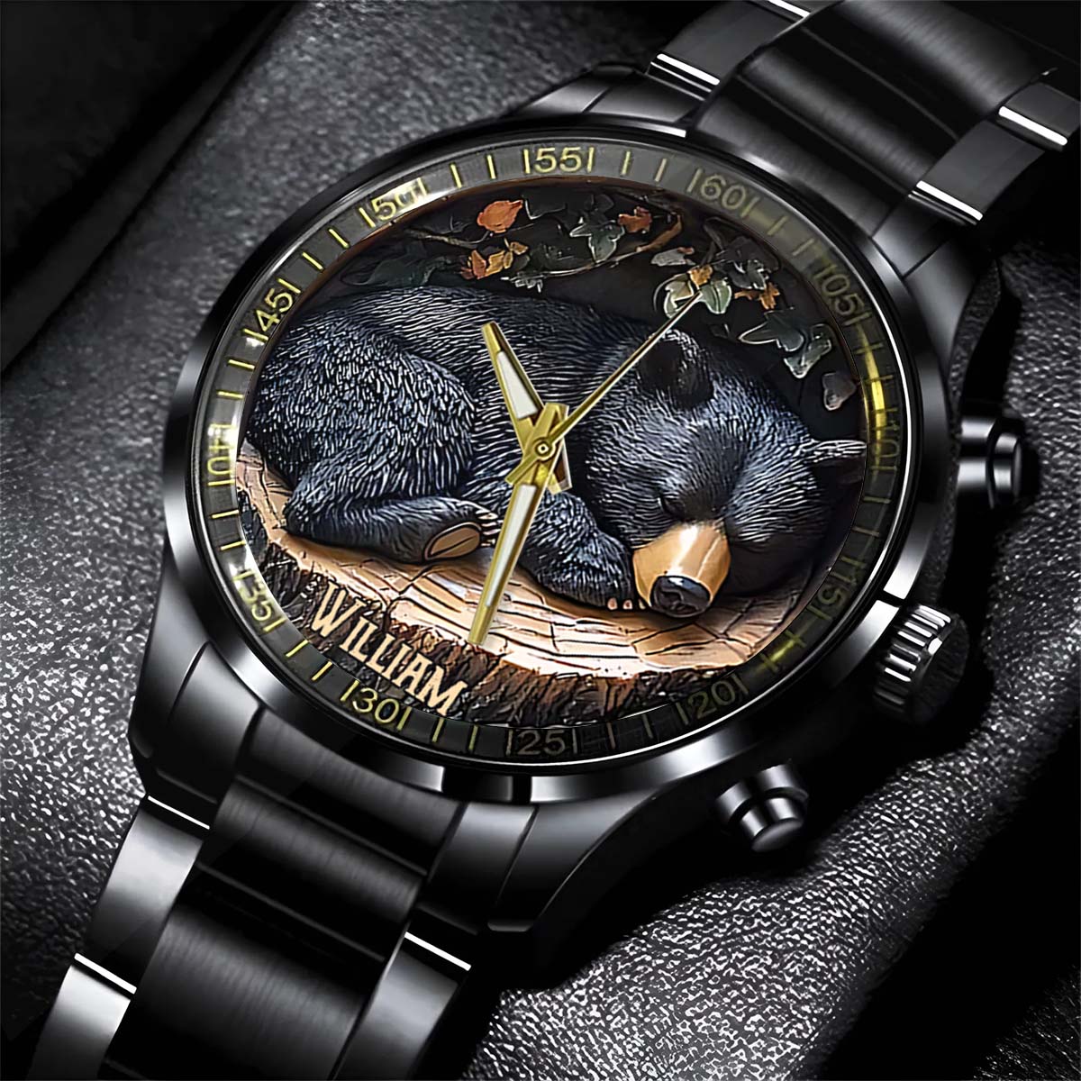 Black Bear - Personalized Hunting Hand Watch
