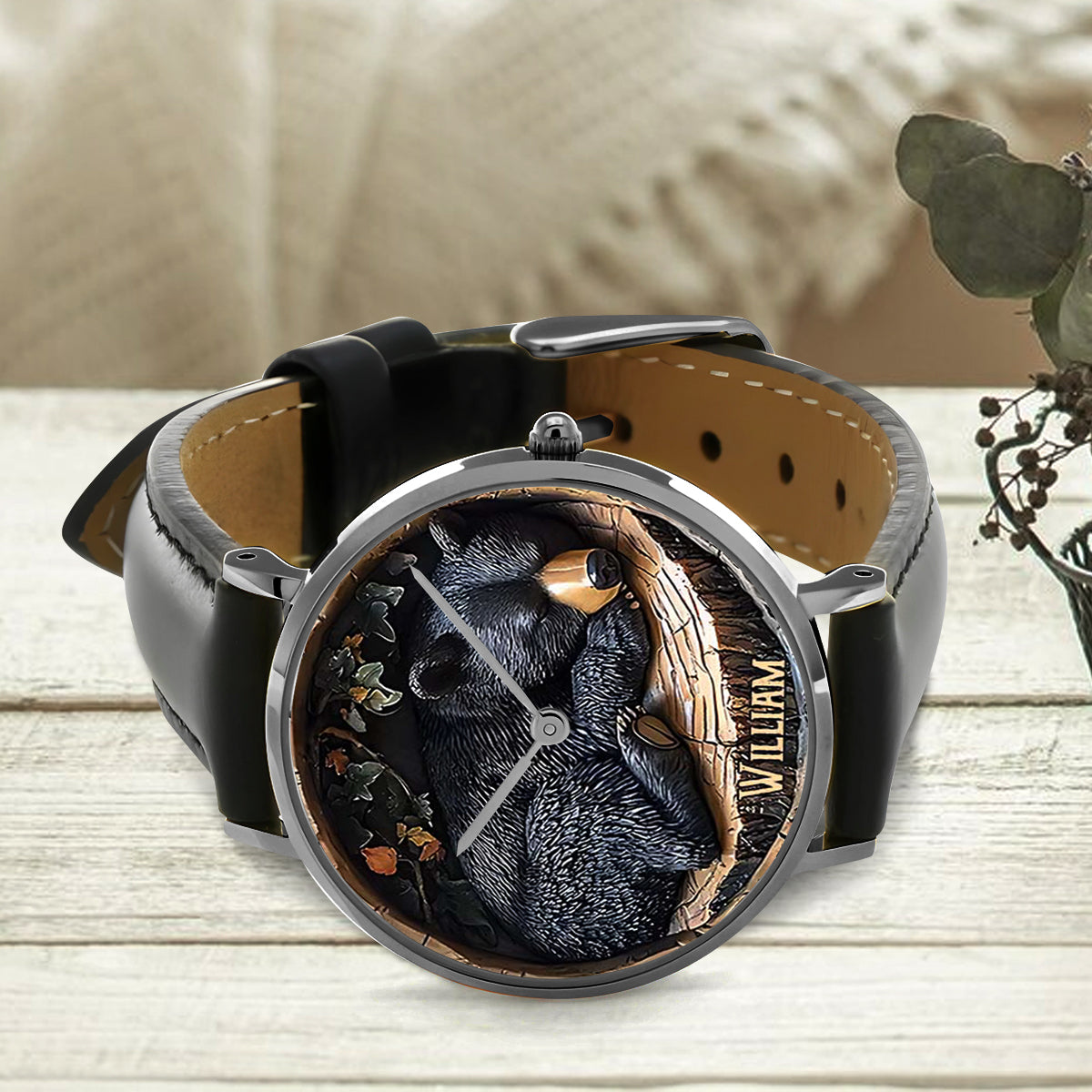 Black Bear - Personalized Hunting Hand Watch