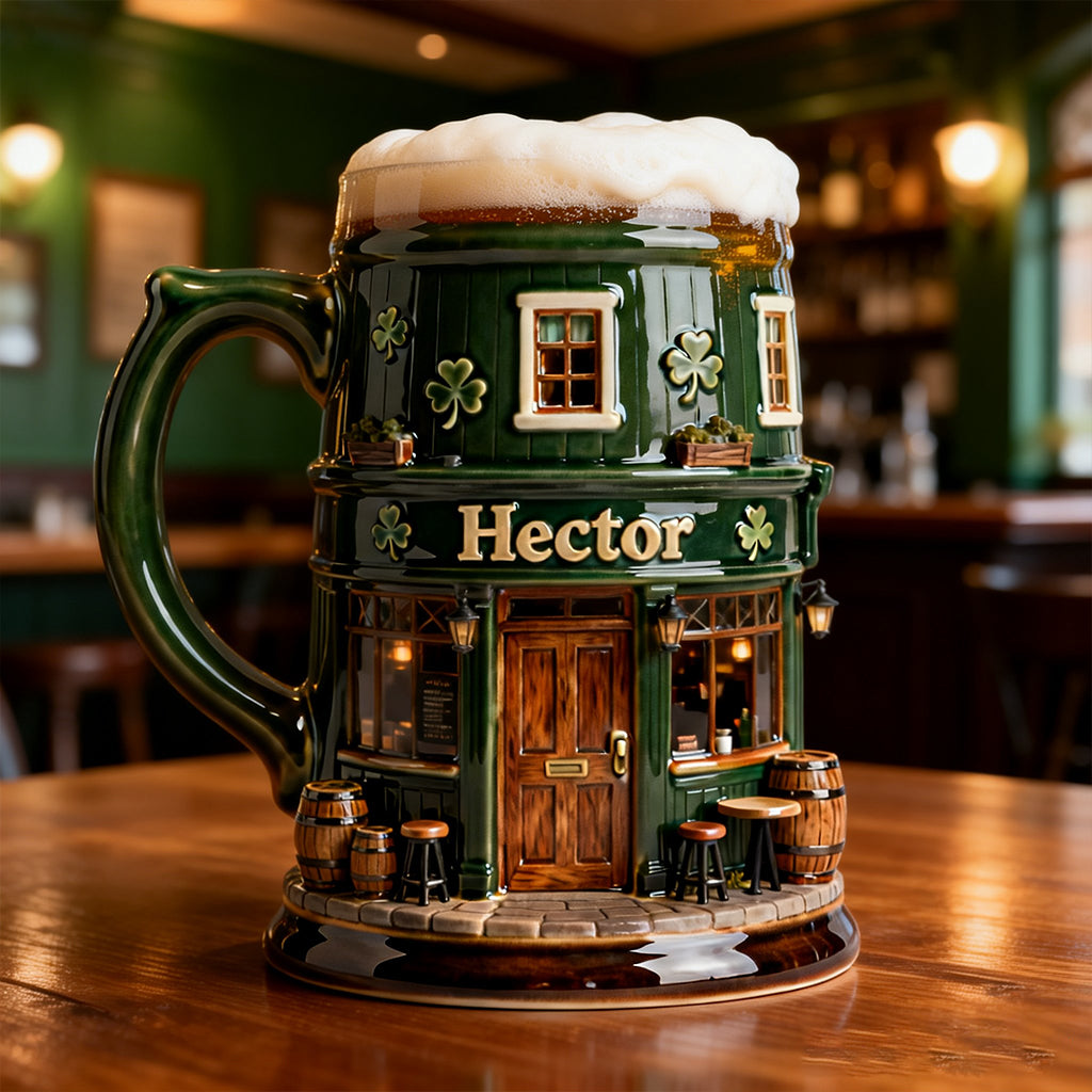 Irish Pub - Personalized Irish Beer Stein