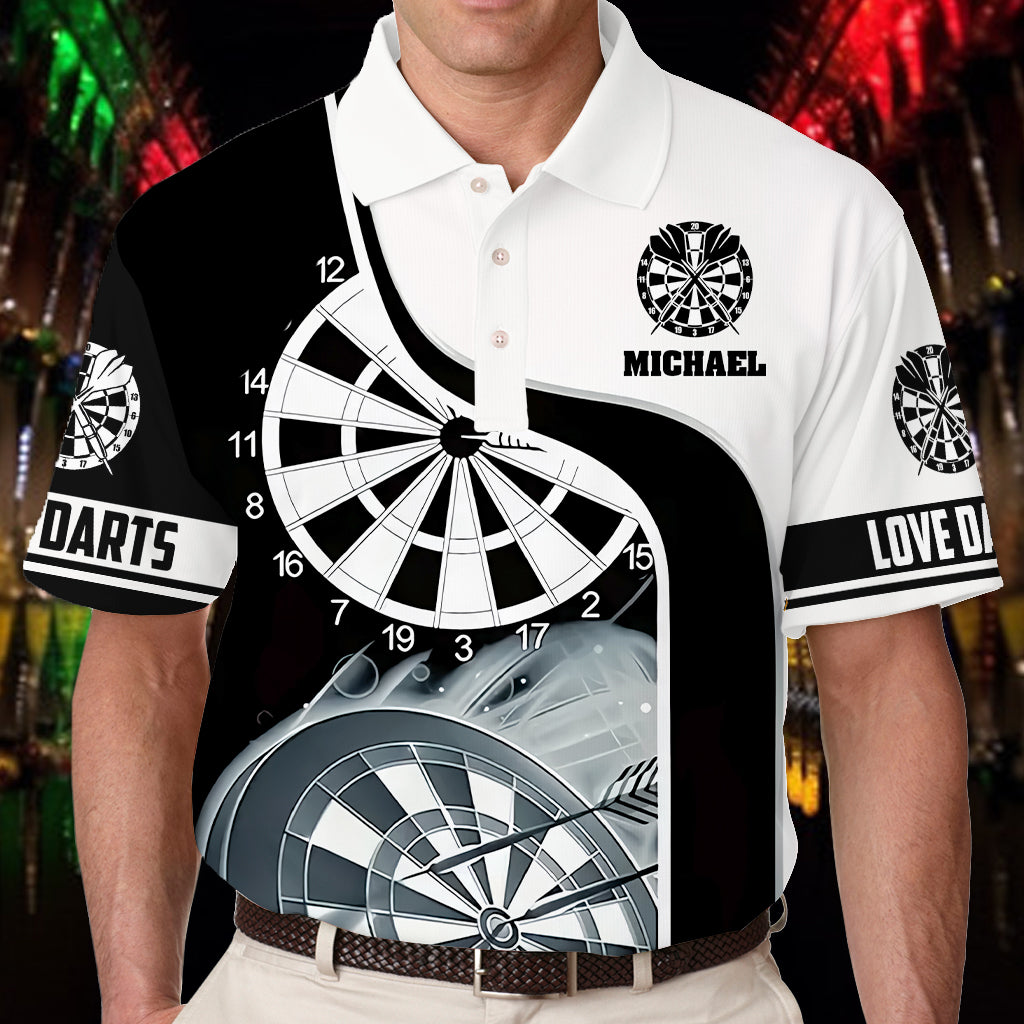 Love Darts - Personalized Polo Shirt