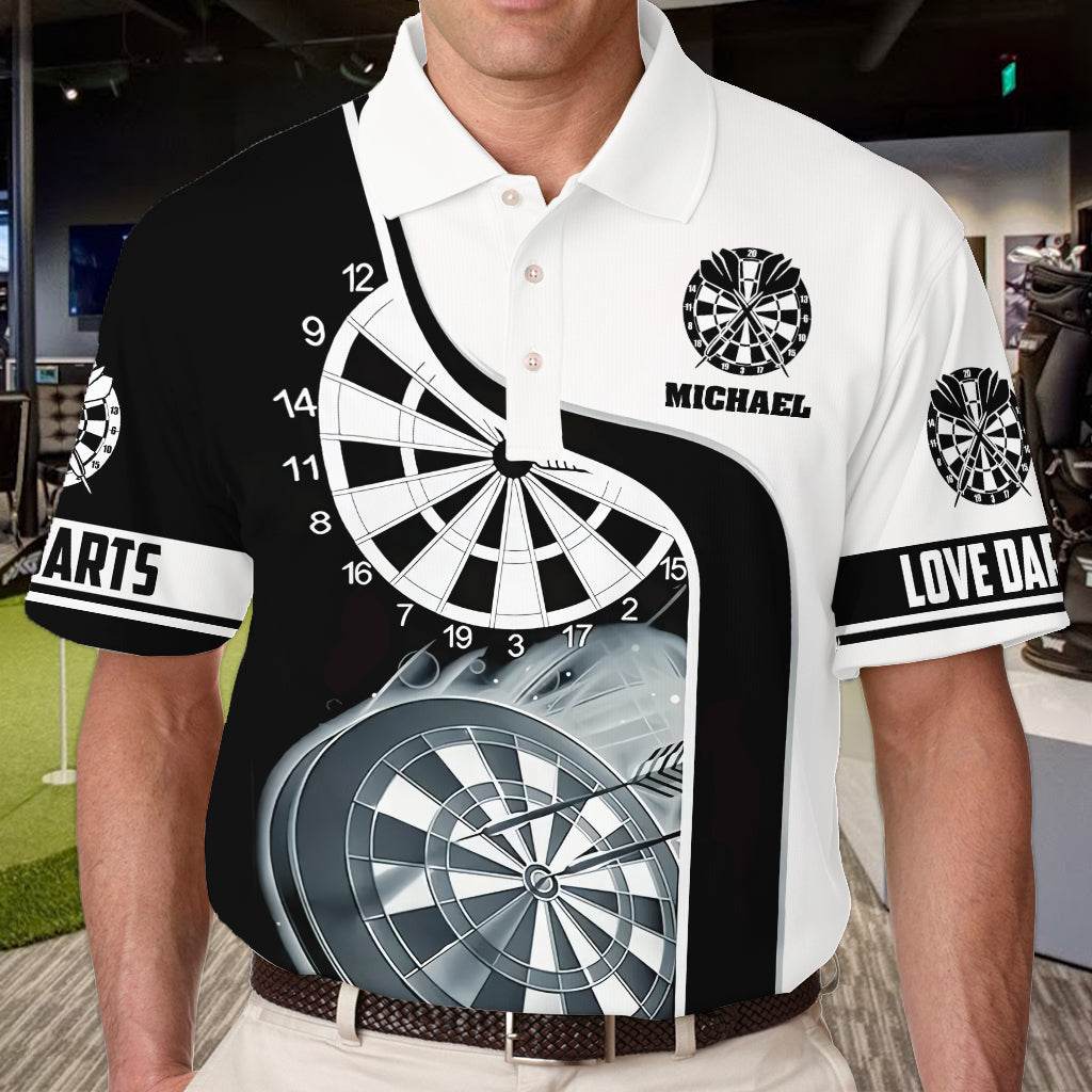 Love Darts - Personalized Polo Shirt