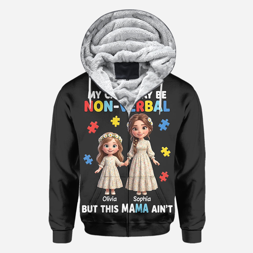 Proud Autism Mom - Personalized Autism Awareness All Over Shirt