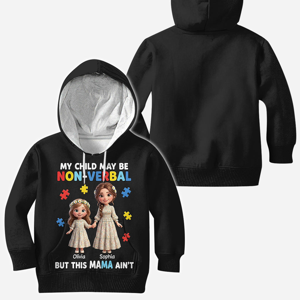 Proud Autism Mom - Personalized Autism Awareness All Over Shirt