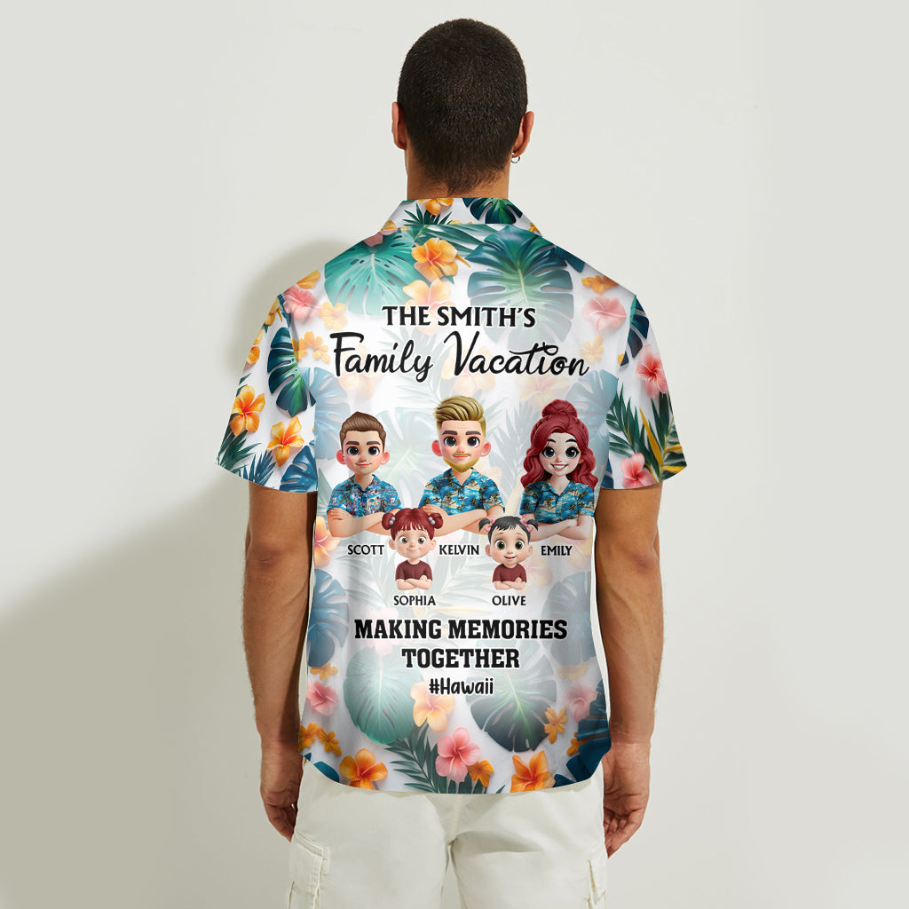 Family Crusing - Personalized Family Hawaiian Shirt