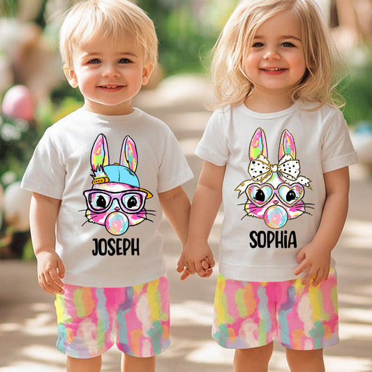 Easter kid - Personalized Easter Day Kid T-shirt & Shorts