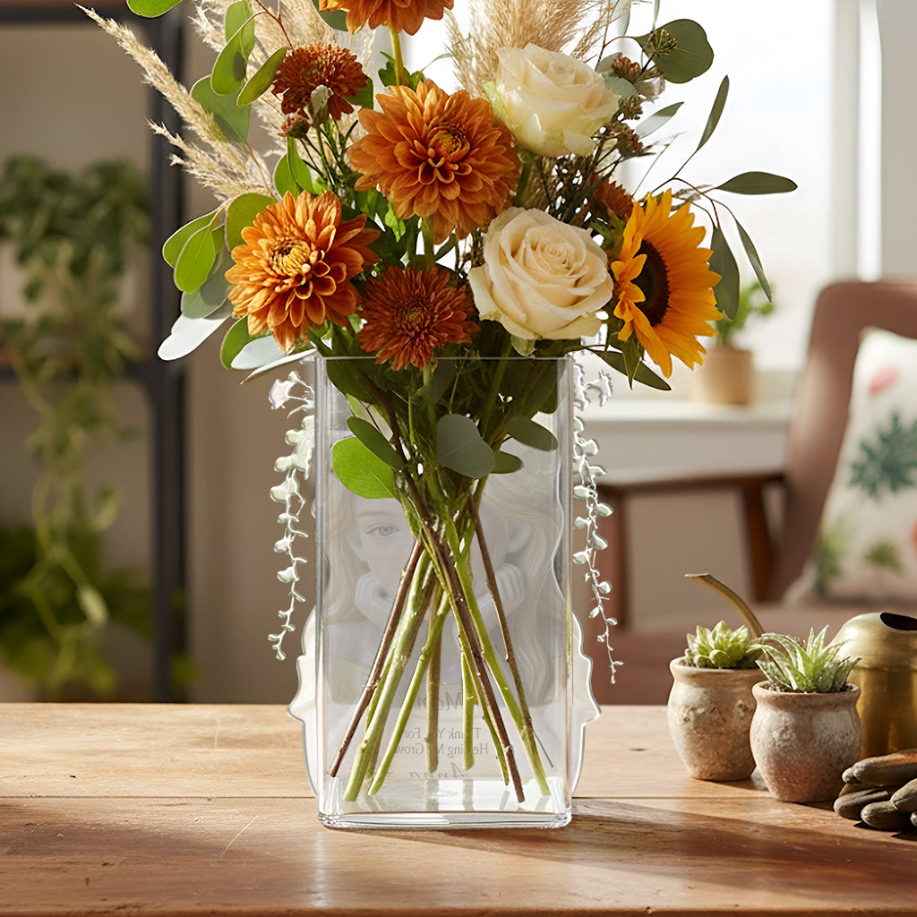 I Love You Mom - Personalized Mother Acrylic Pot