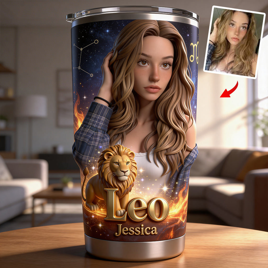Horoscope Sign, Lucky Charm - Personalized Horoscope Tumbler