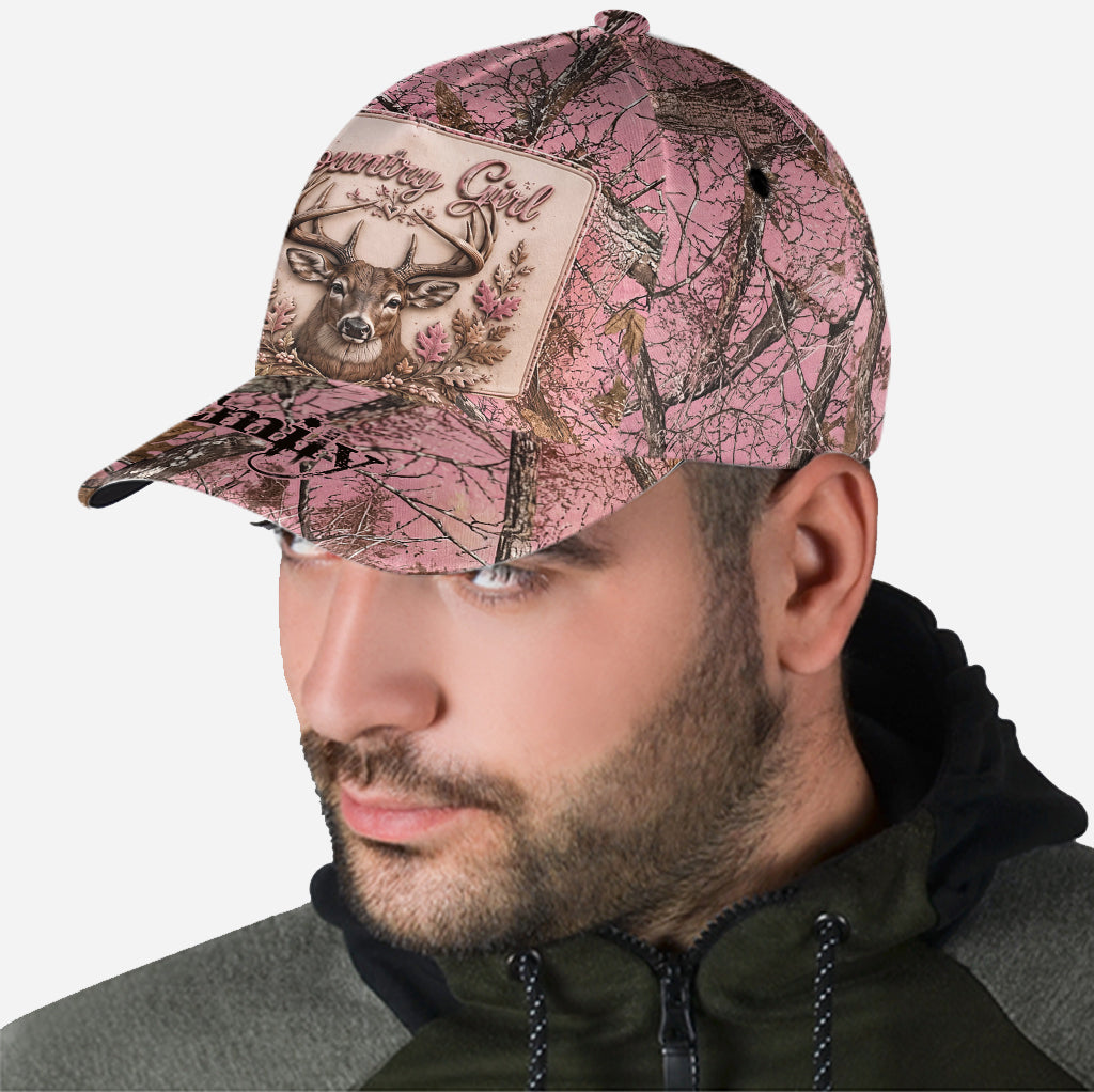 Country Girl - Personalized Hunting Classic Cap