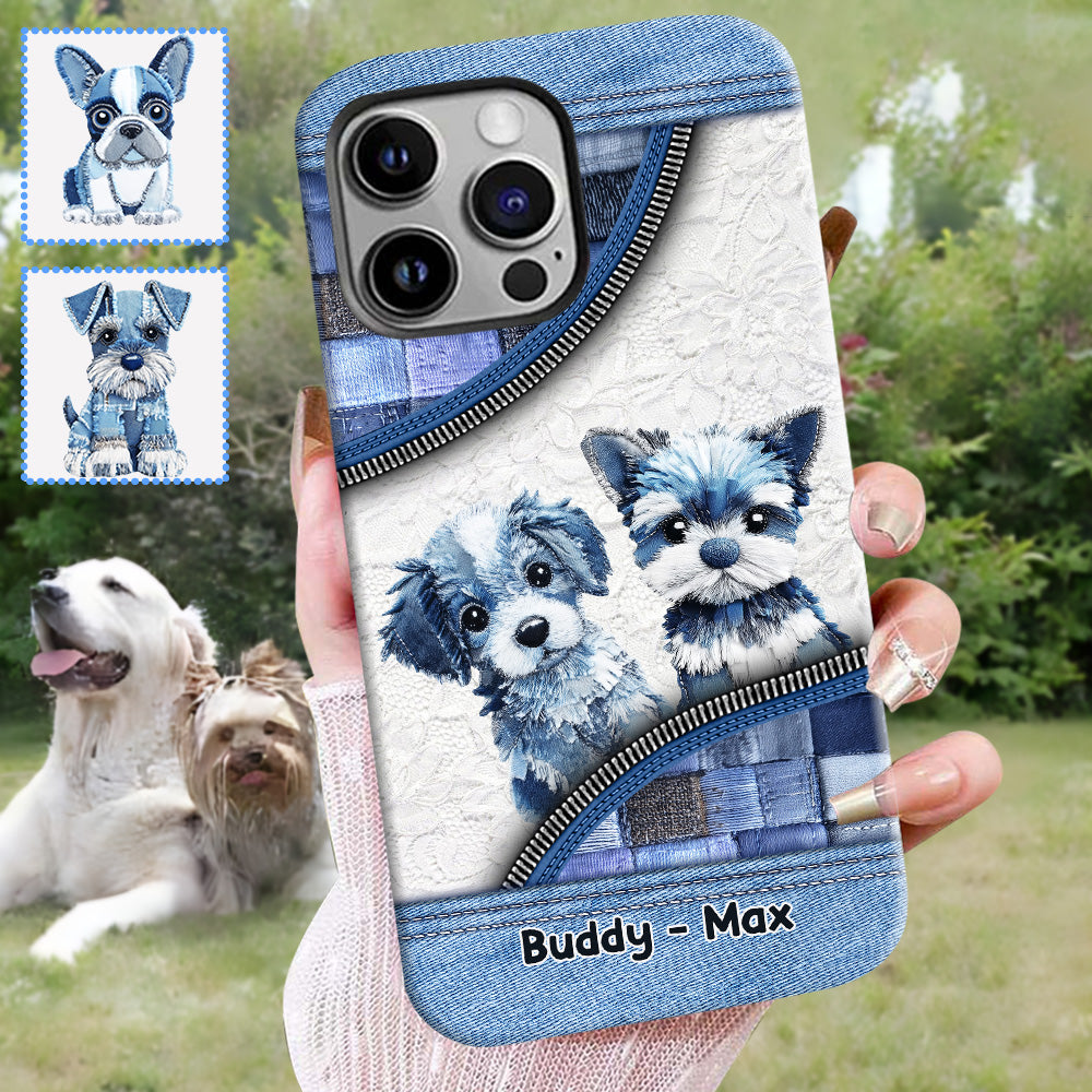 Cute Dogs - Personalized Dog Full Print Phone Case