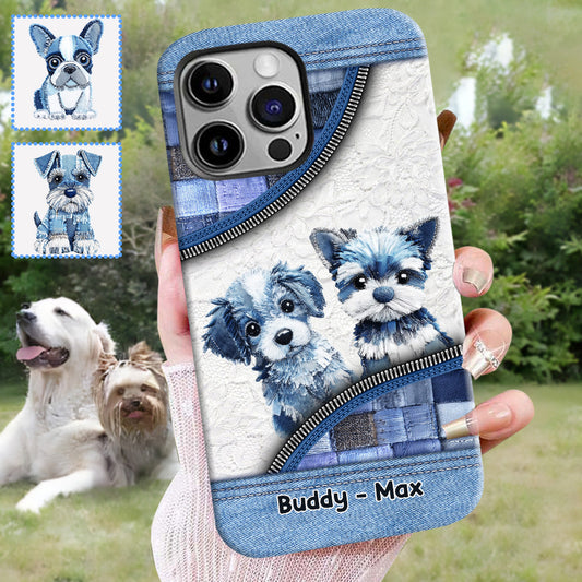 Cute Dogs - Personalized Dog Full Print Phone Case