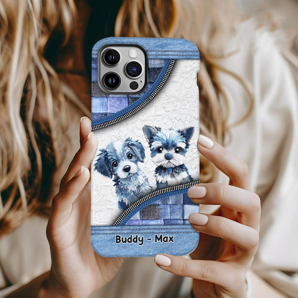 Cute Dogs - Personalized Dog Full Print Phone Case