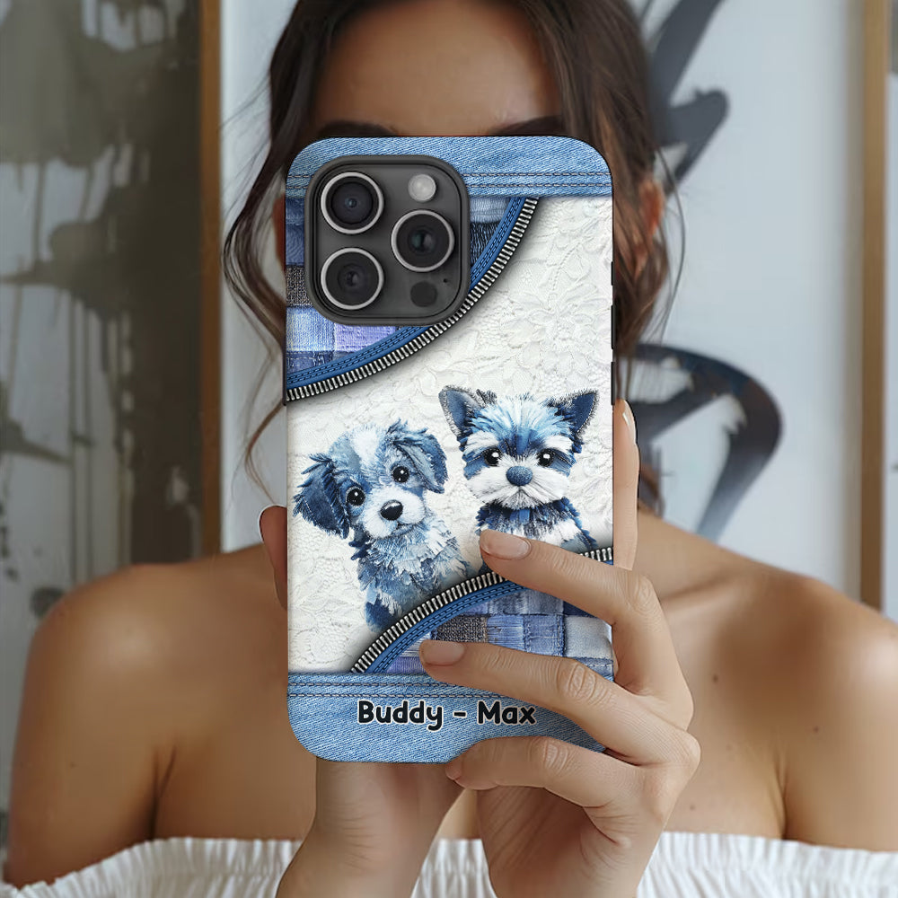 Cute Dogs - Personalized Dog Full Print Phone Case