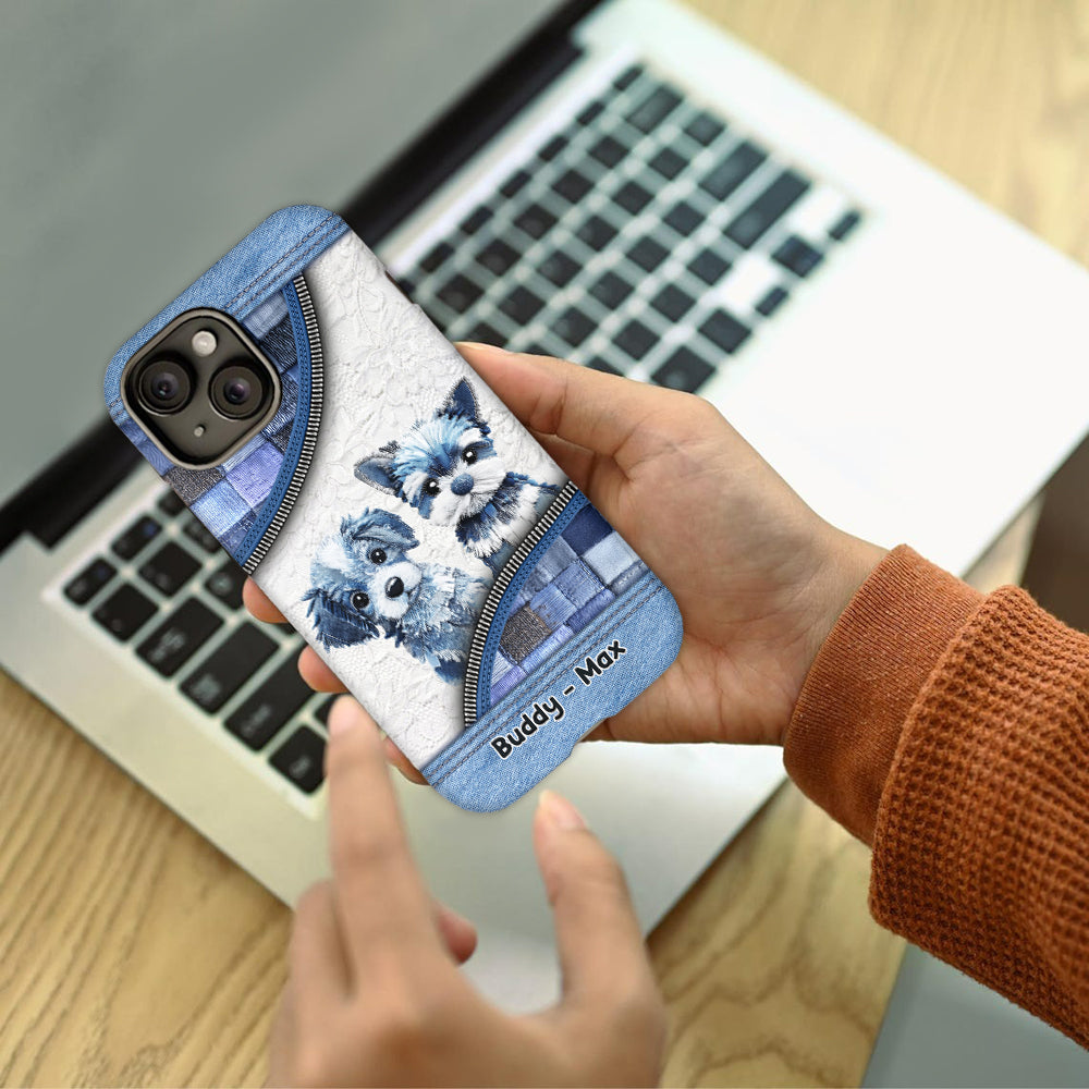 Cute Dogs - Personalized Dog Full Print Phone Case