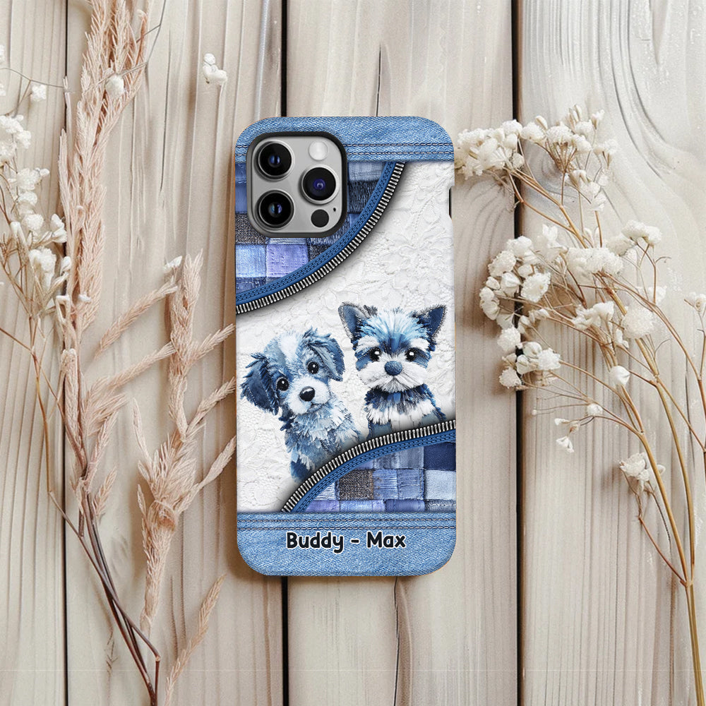 Cute Dogs - Personalized Dog Full Print Phone Case