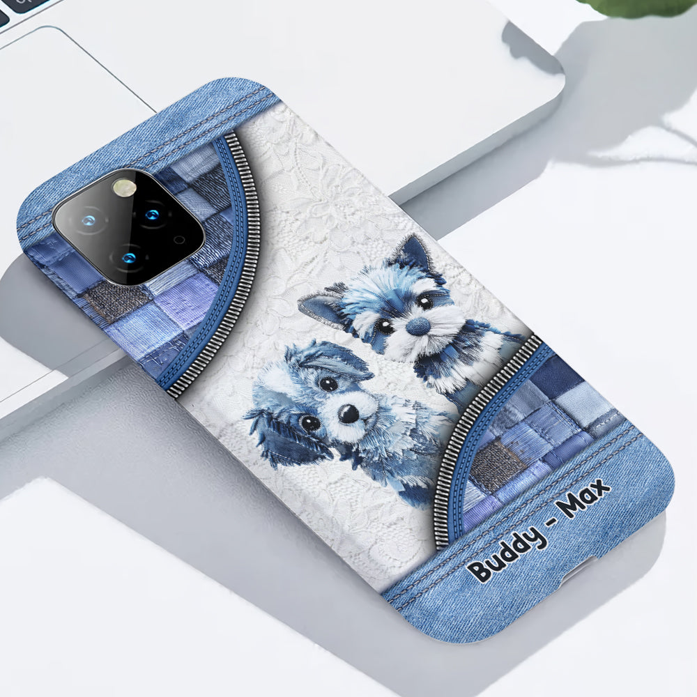 Cute Dogs - Personalized Dog Full Print Phone Case