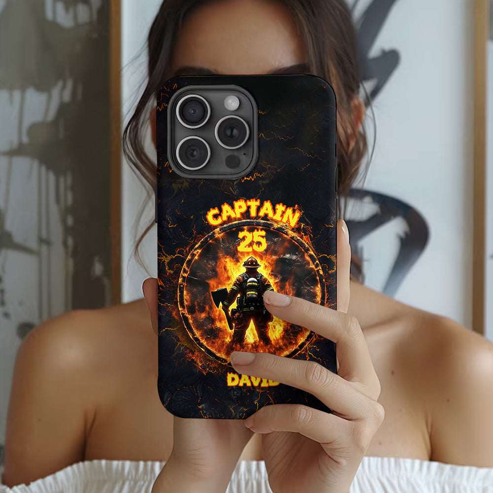 Proud Firefighter - Personalized Firefighter Full Print Phone Case