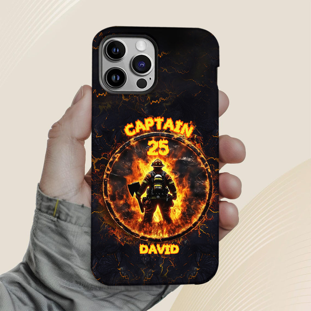 Proud Firefighter - Personalized Firefighter Full Print Phone Case