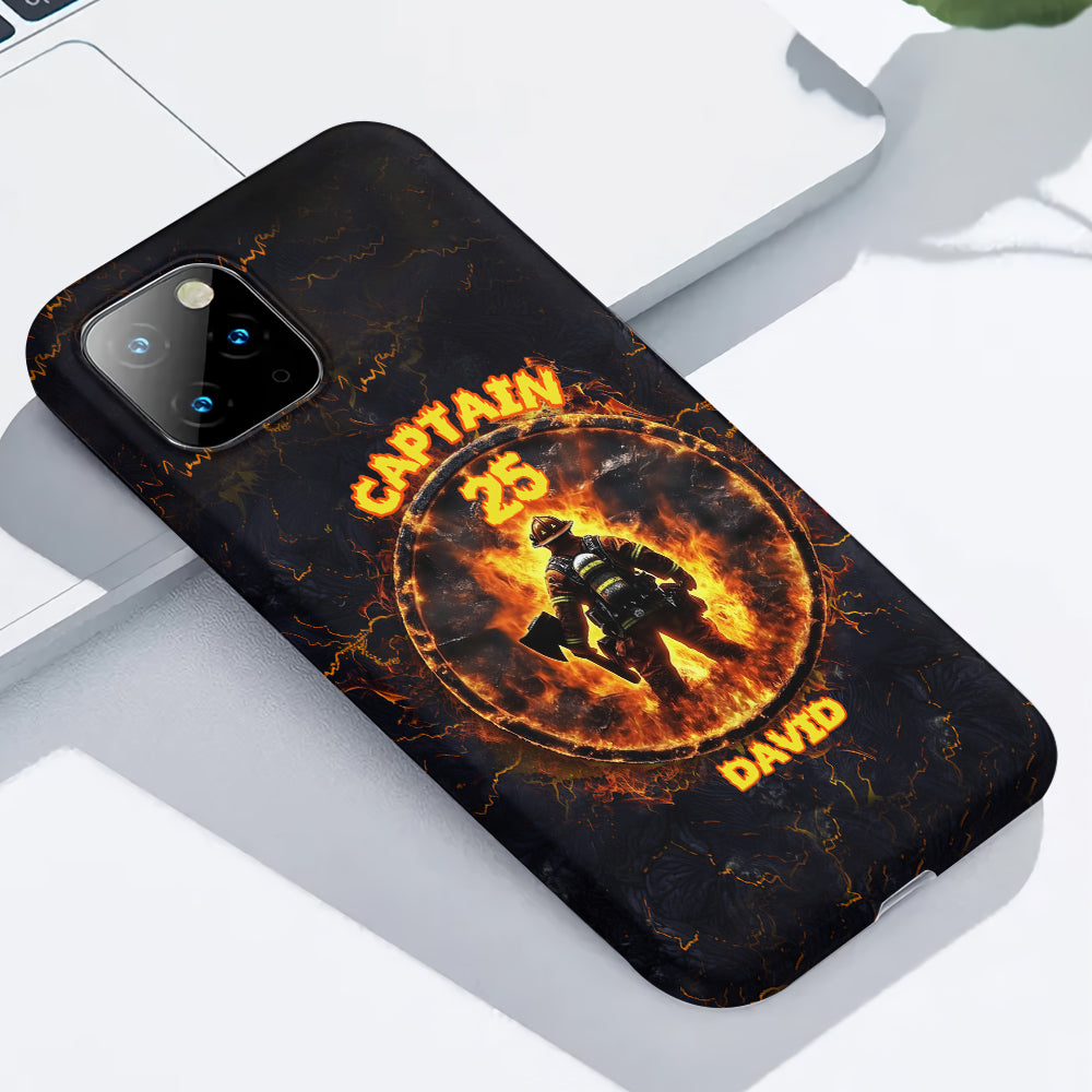 Proud Firefighter - Personalized Firefighter Full Print Phone Case