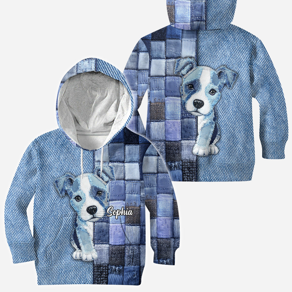 Love Pitbull - Personalized Dog All Over Shirt