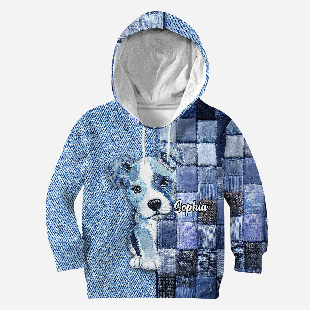 Love Pitbull - Personalized Dog All Over Shirt