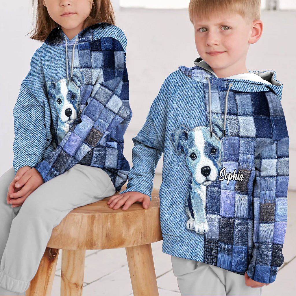 Love Pitbull - Personalized Dog All Over Shirt