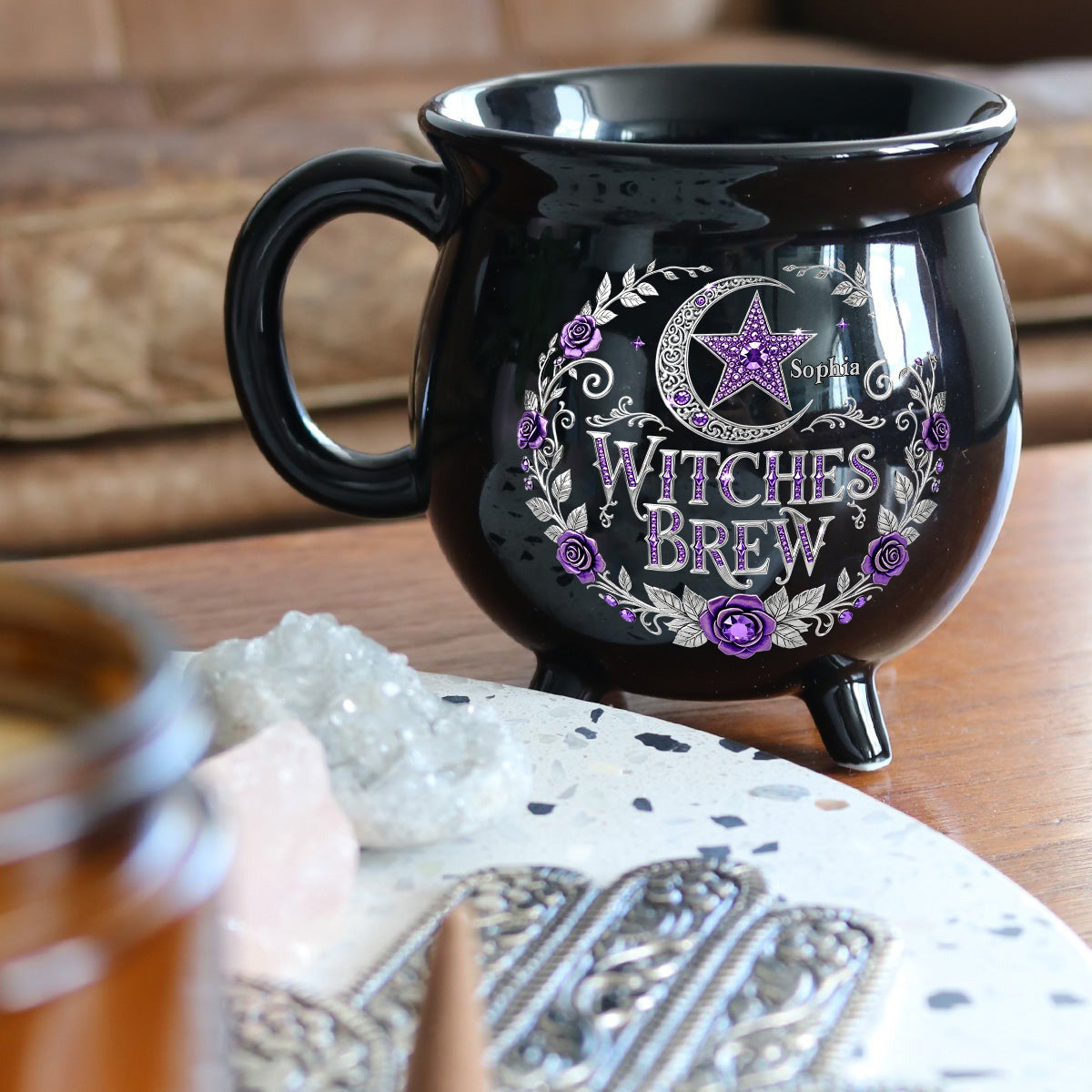 Witches Brew - Personalized Witch Cauldron Mug
