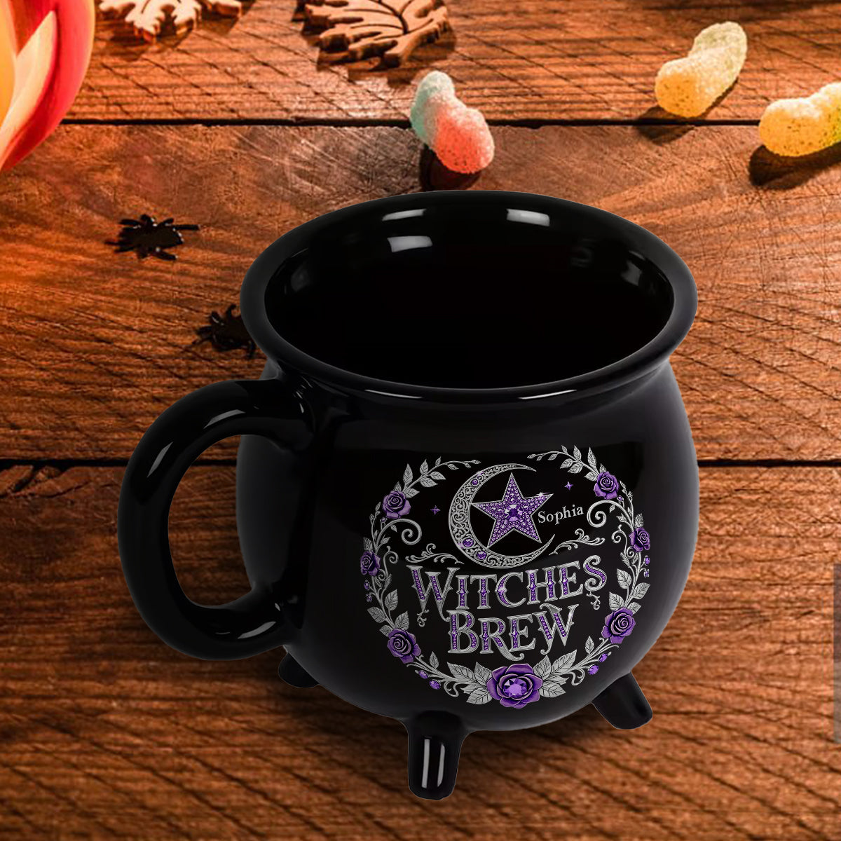 Witches Brew - Personalized Witch Cauldron Mug