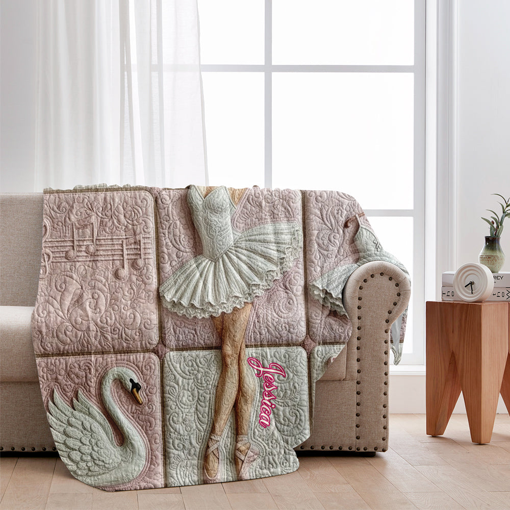 Love Ballet - Personalized Ballet Blanket