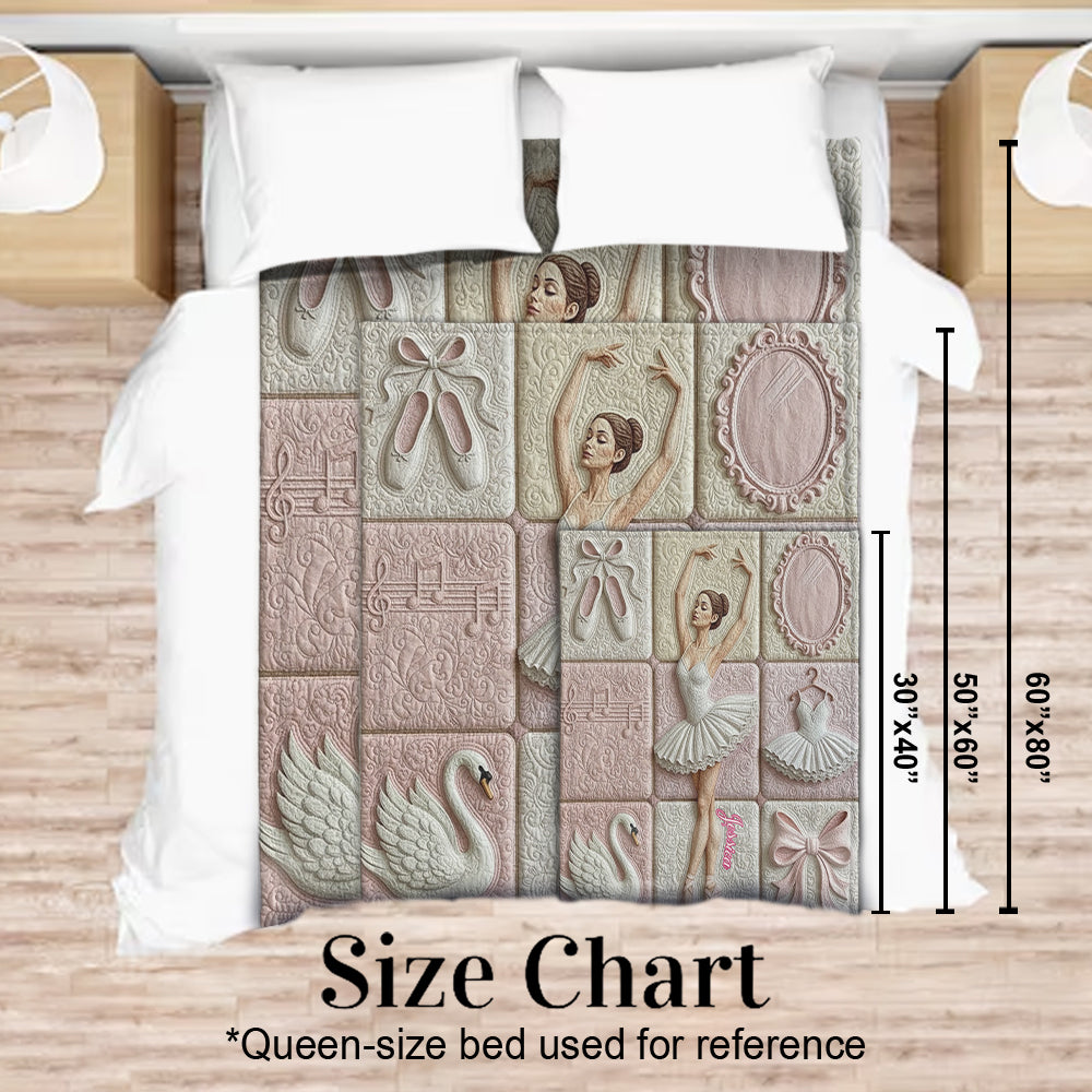 Love Ballet - Personalized Ballet Blanket
