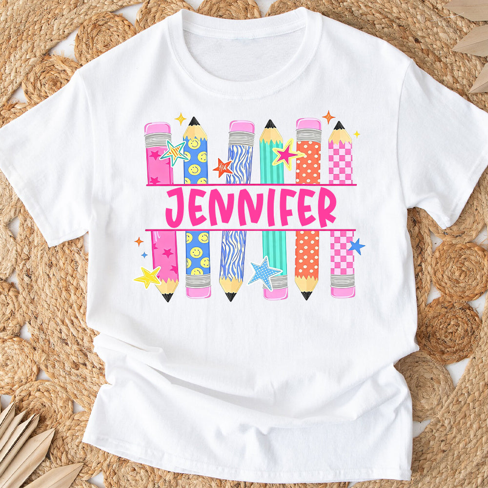 Back To School, Teacher Gift Idea - Personalized Teacher T-shirt And Hoodie