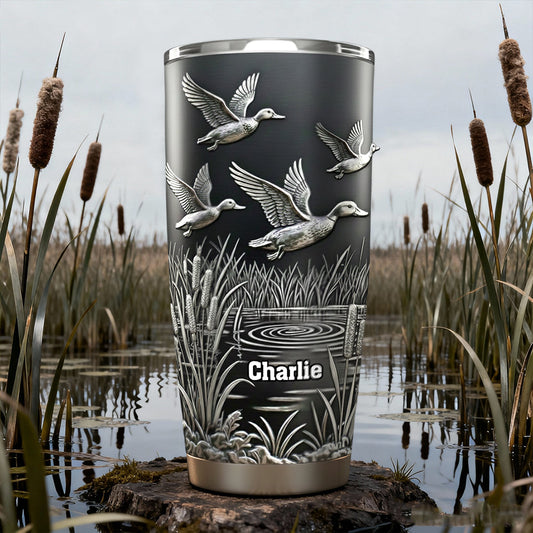 Duck Hunting Season - Personalized Hunting Tumbler