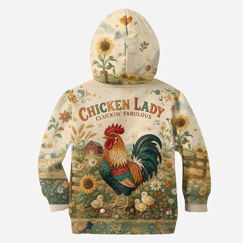 Cluckin' Fabulous - Personalized Chicken Hoodie and Leggings