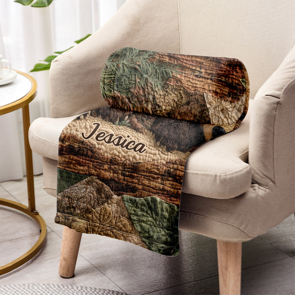 Love Hunting - Personalized Hunting Blanket