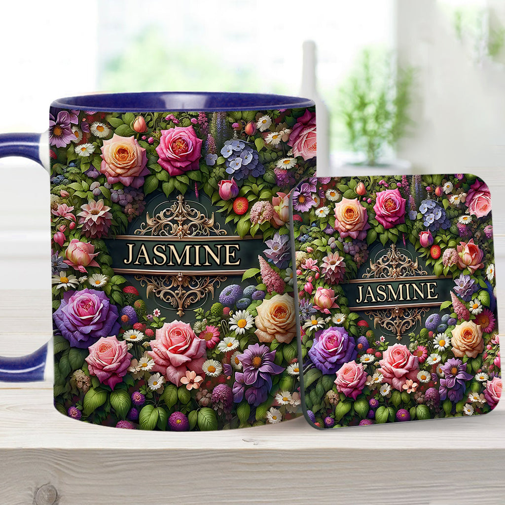 Welcome To My Garden - Personalized Gardening Accent Mug