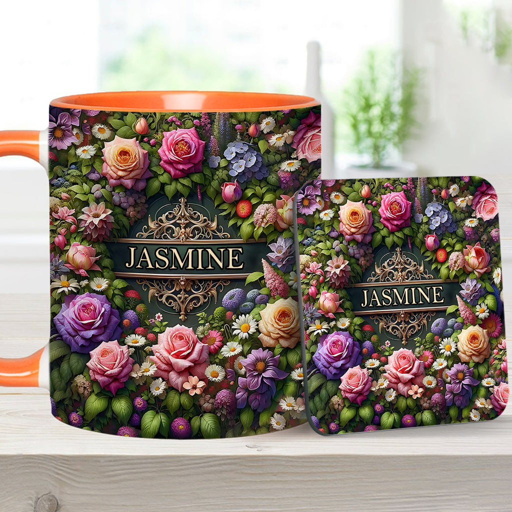 Welcome To My Garden - Personalized Gardening Accent Mug