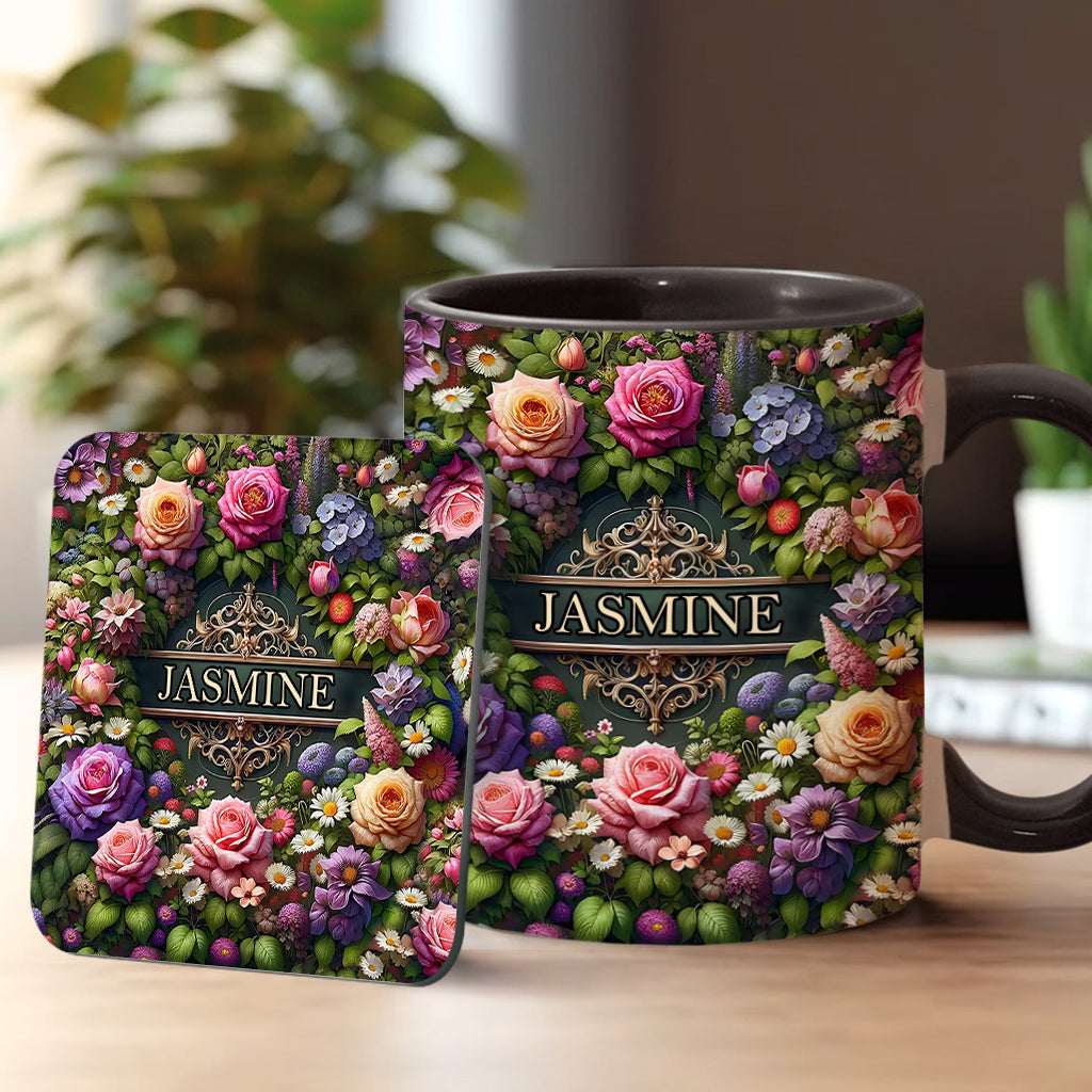 Welcome To My Garden - Personalized Gardening Accent Mug