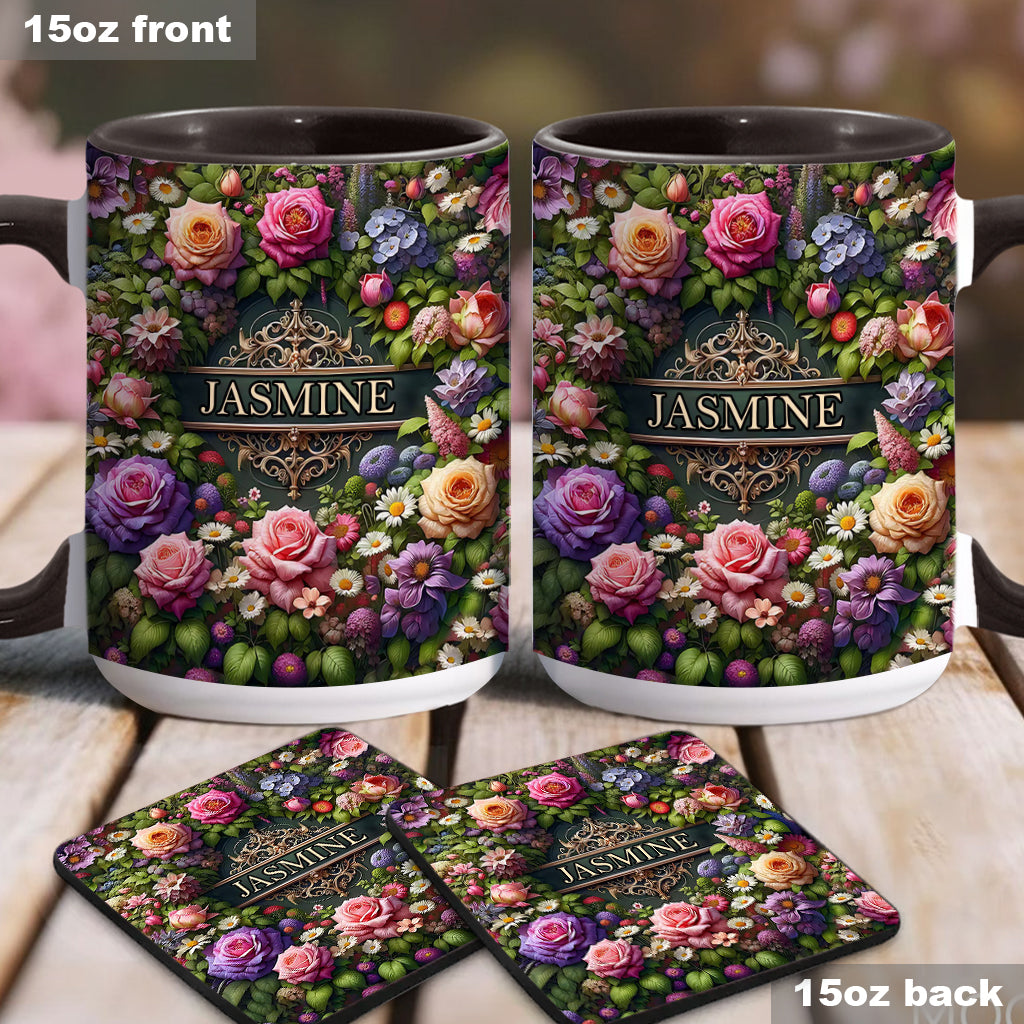 Welcome To My Garden - Personalized Gardening Accent Mug